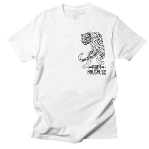 TIGER STRIPES T-Shirt mit Taschenaufdruck