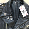 RK Wolf - Hand Painted Vintage Leather Biker Jacket