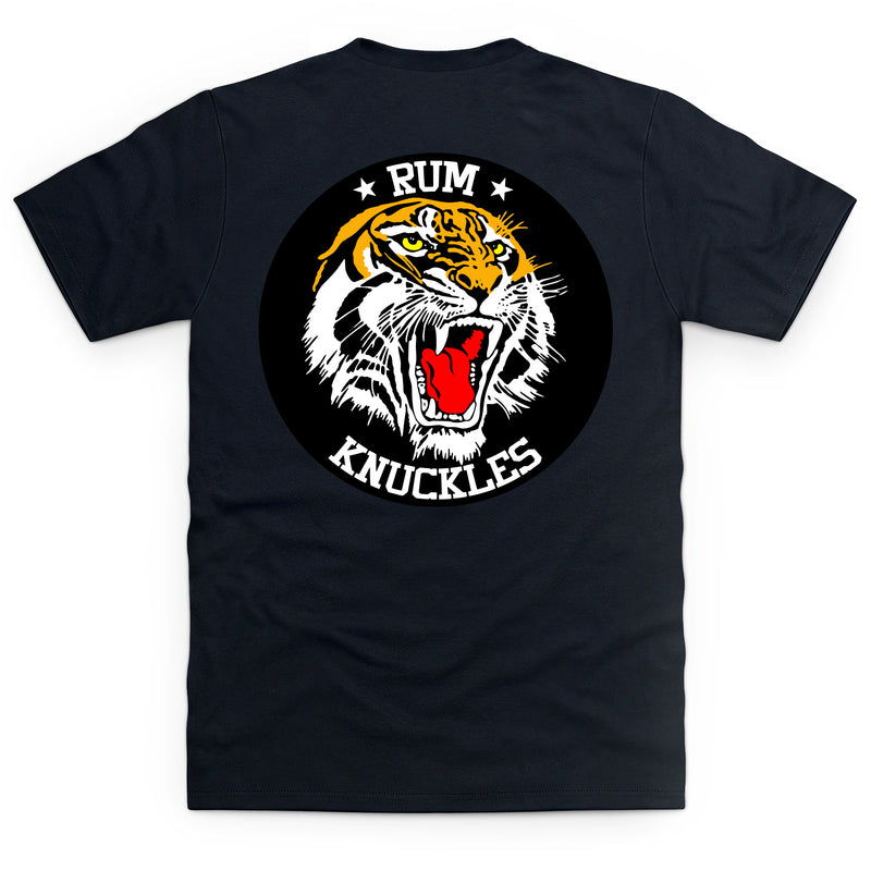 Rum Knuckles Men's Top Hat T-Shirt, Grey, Small 