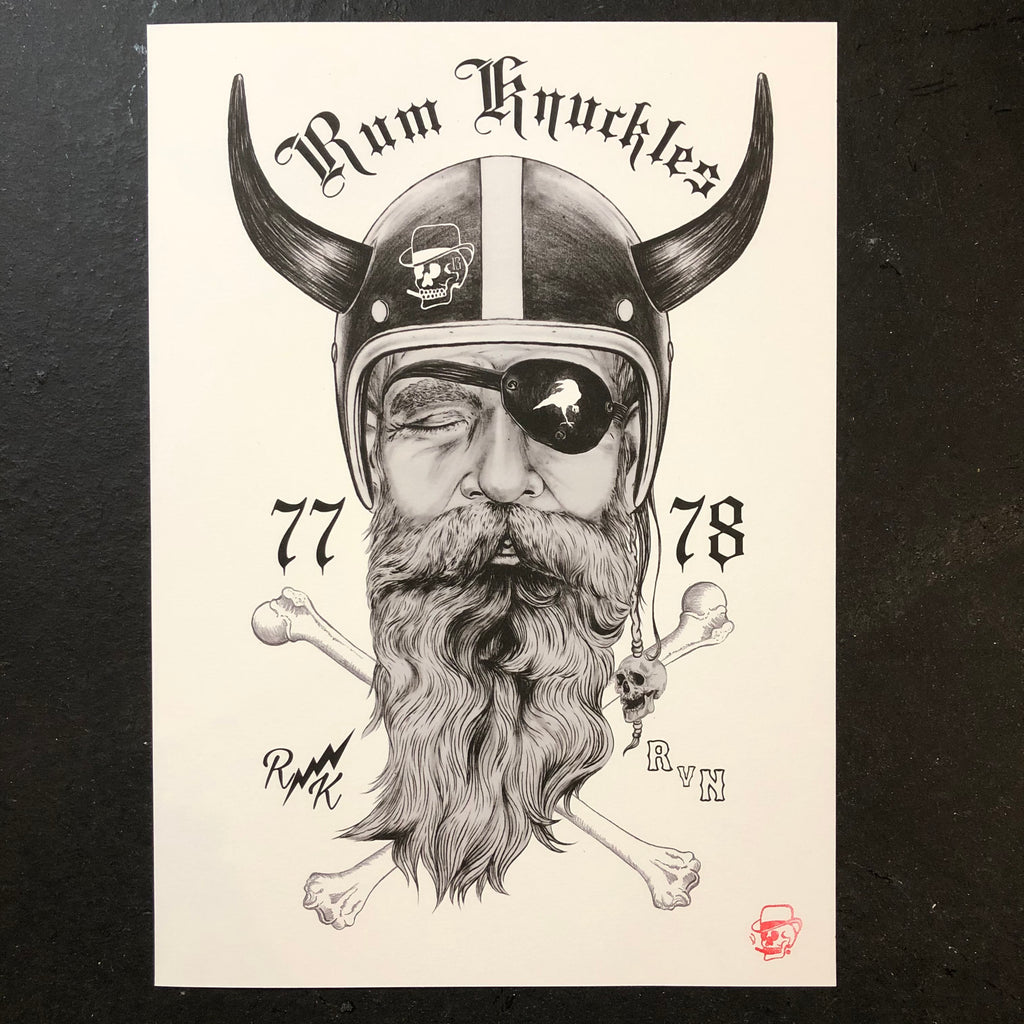 RK Art Print Pirate