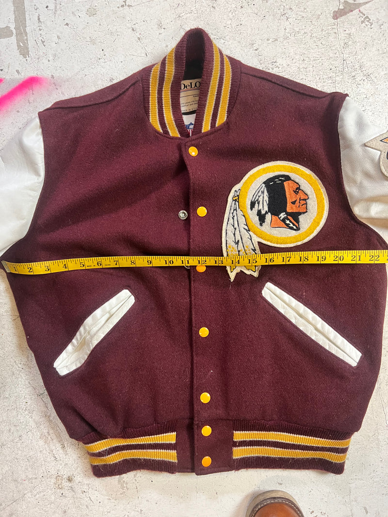 Vintage 80’s Redskins Varsity Jacket