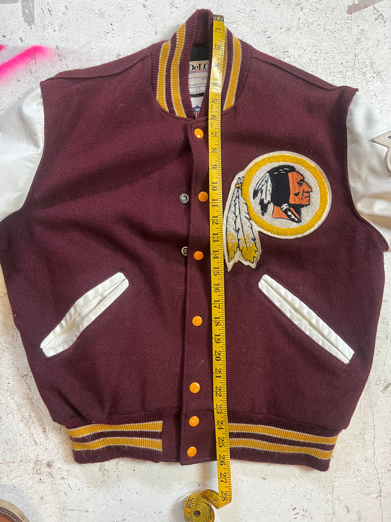 Vintage 80’s Redskins Varsity Jacket